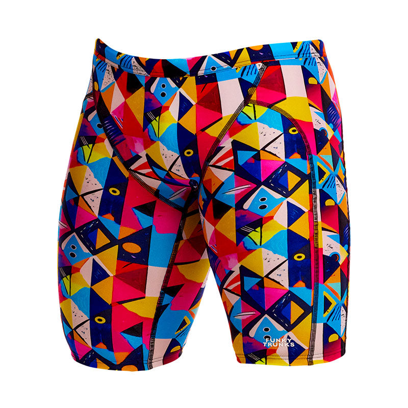Funky Trunks - Broken Blox - Mens Eco Training Jammers