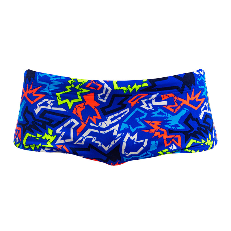 Funky Trunks - Broken Hearts - Boys Eco Sidewinder Trunks