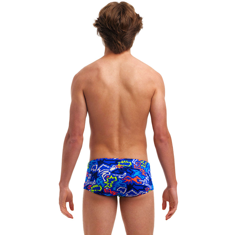 Funky Trunks - Broken Hearts - Boys Eco Sidewinder Trunks