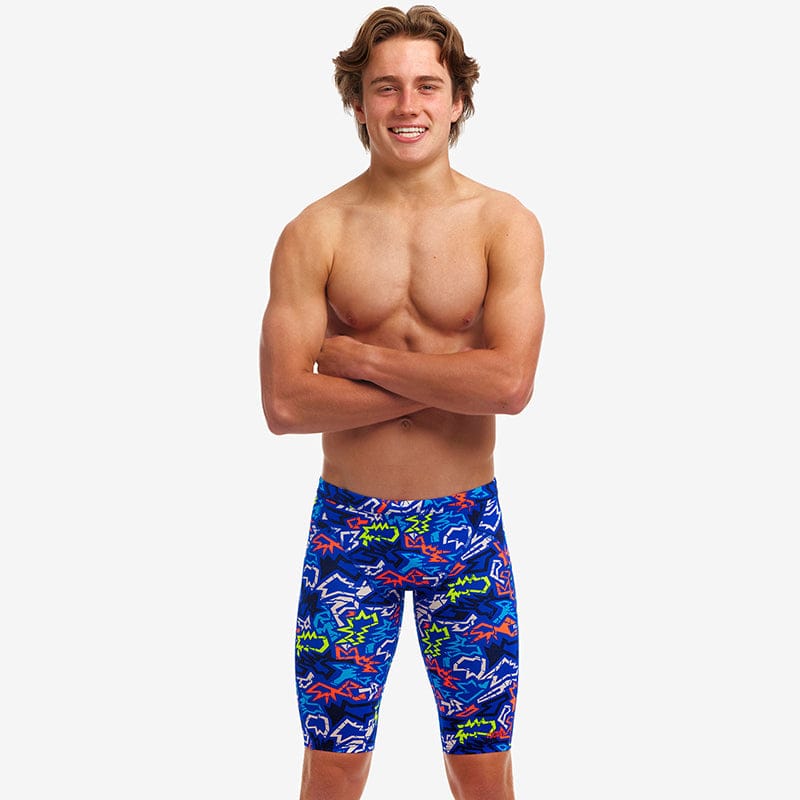 Funky Trunks - Broken Hearts - Boys Eco Training Jammers