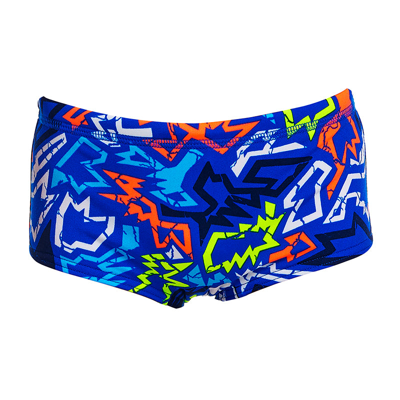 Funky Trunks - Broken Hearts - Toddler Boys Eco Printed Trunks