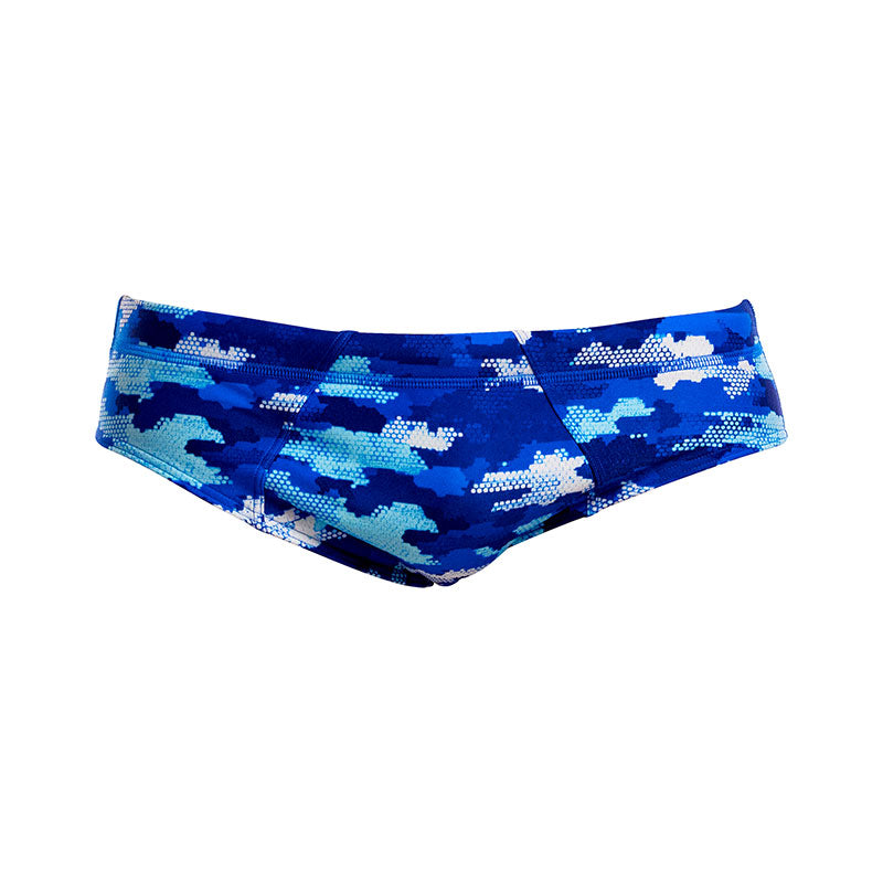 Funky Trunks - Clean Marine - Mens Eco Seamed Briefs