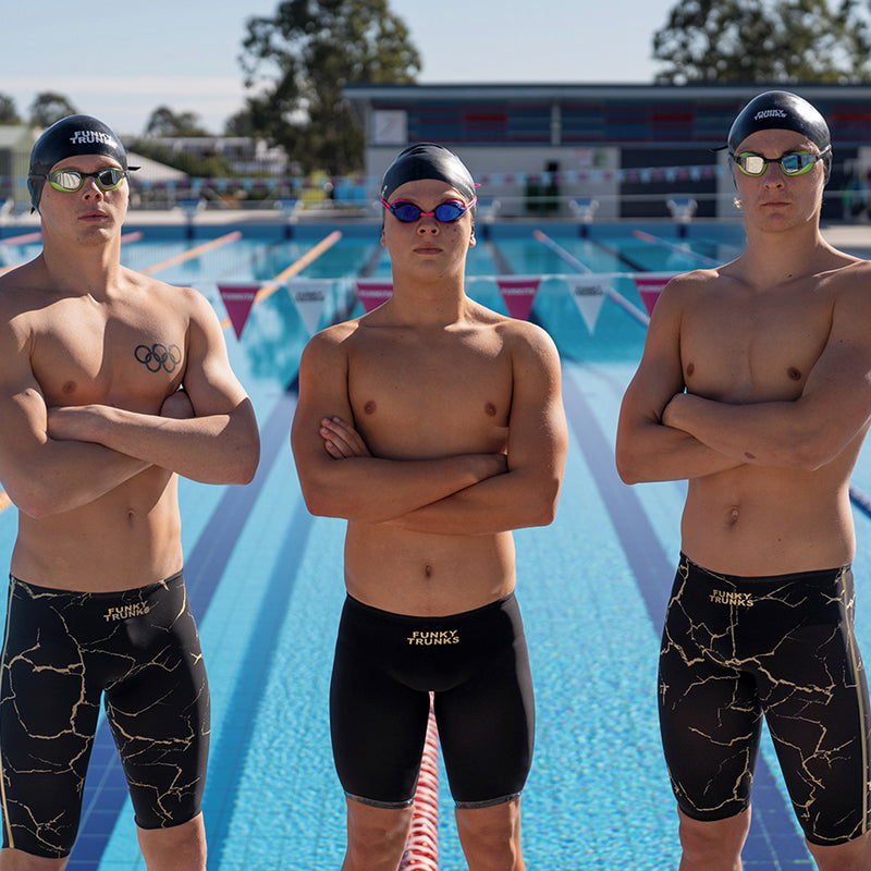 Funky Trunks - Cracked Gold - Mens Apex Predator X Jammers