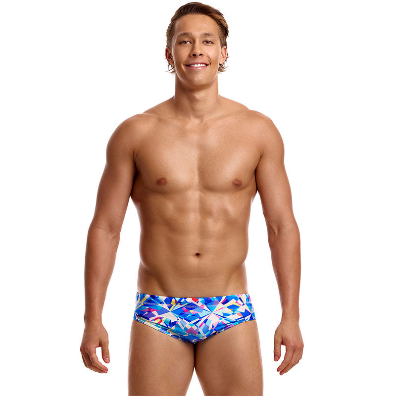 Funky Trunks - Crystal Mess - Mens Eco Classic Briefs