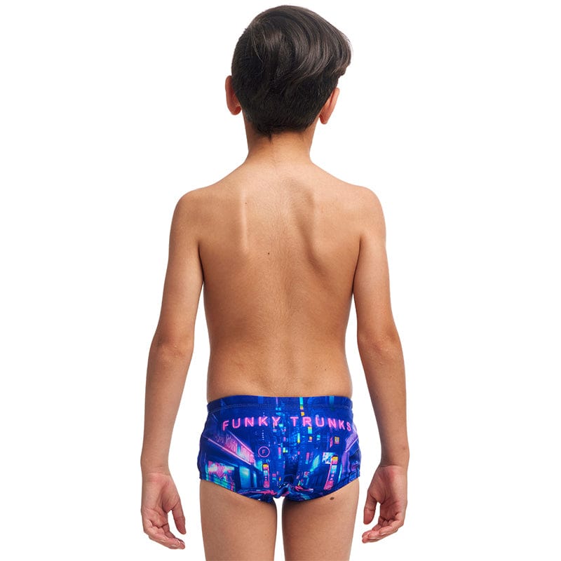 Funky Trunks - Cyber City - Toddler Boys Eco Printed Trunks