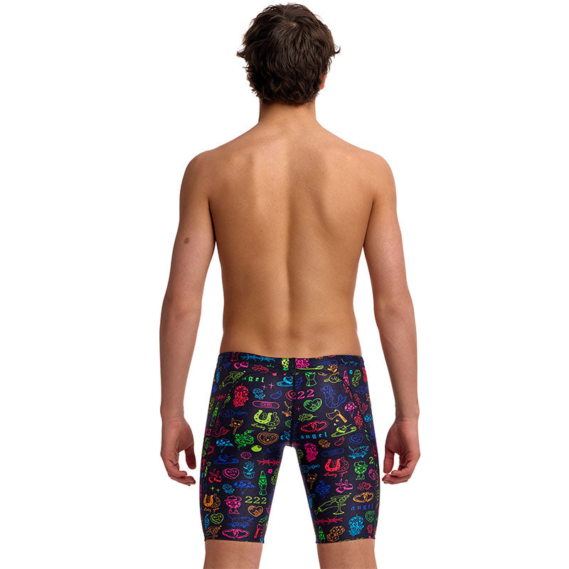 Funky Trunks - Doodles - Boys Eco Training Jammers