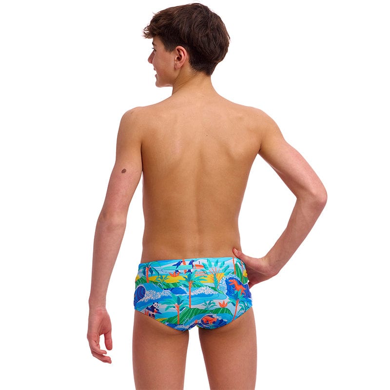 Funky Trunks - Duuude - Boys Eco Sidewinder Trunks