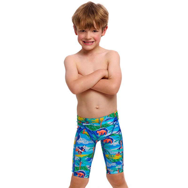 Funky Trunks - Duuude - Toddler Boys Eco Miniman Jammers