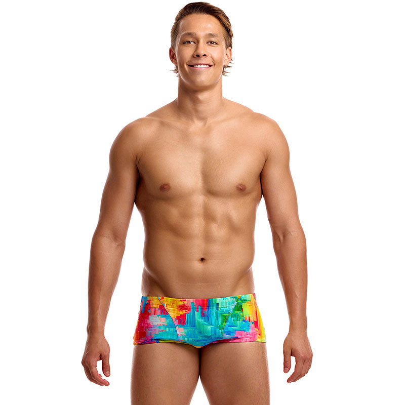 Funky Trunks - Falling Colours - Mens Eco Classic Trunks