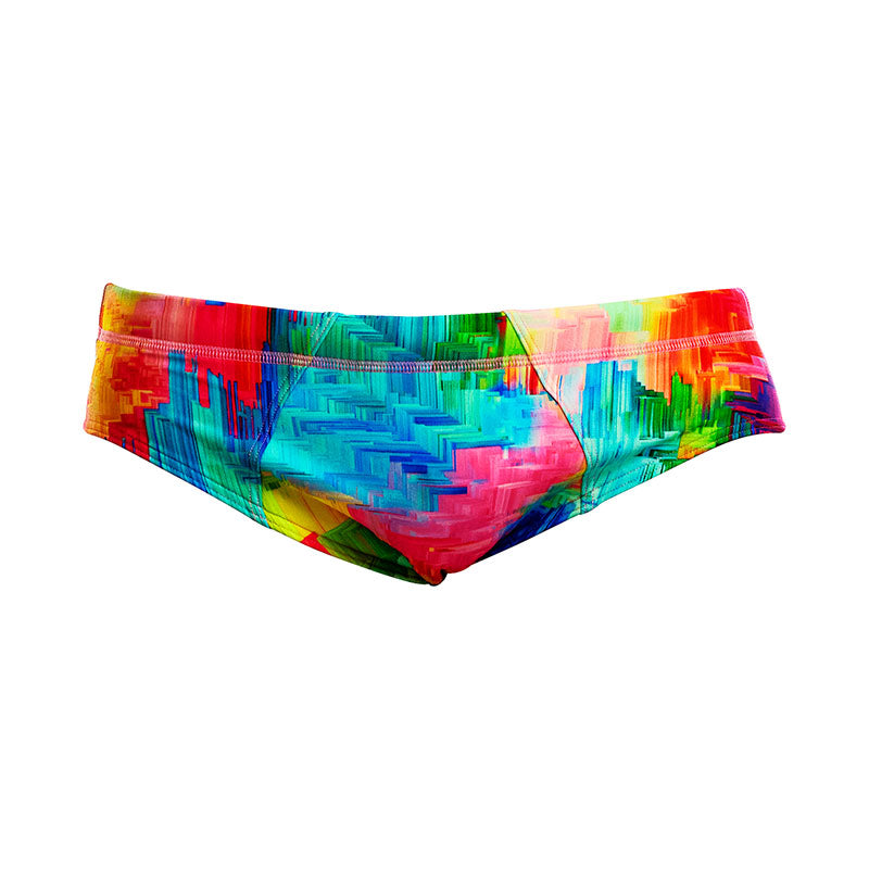 Funky Trunks - Falling Colours - Mens Eco Seamed Briefs