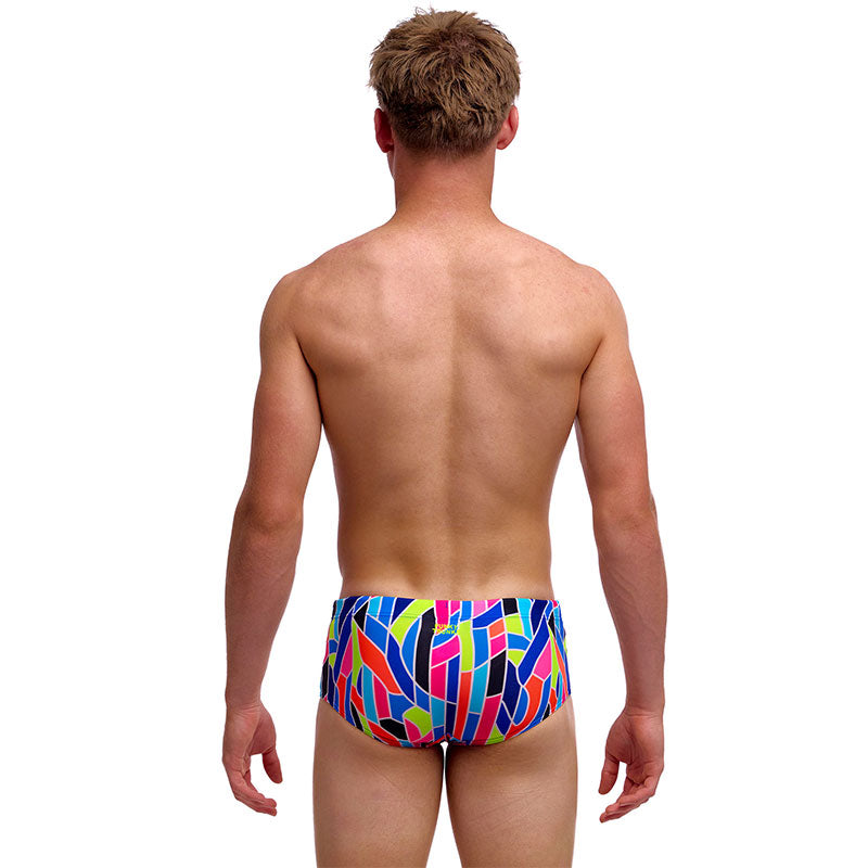 Funky Trunks - Fault Lines - Boys Eco Sidewinder Trunks