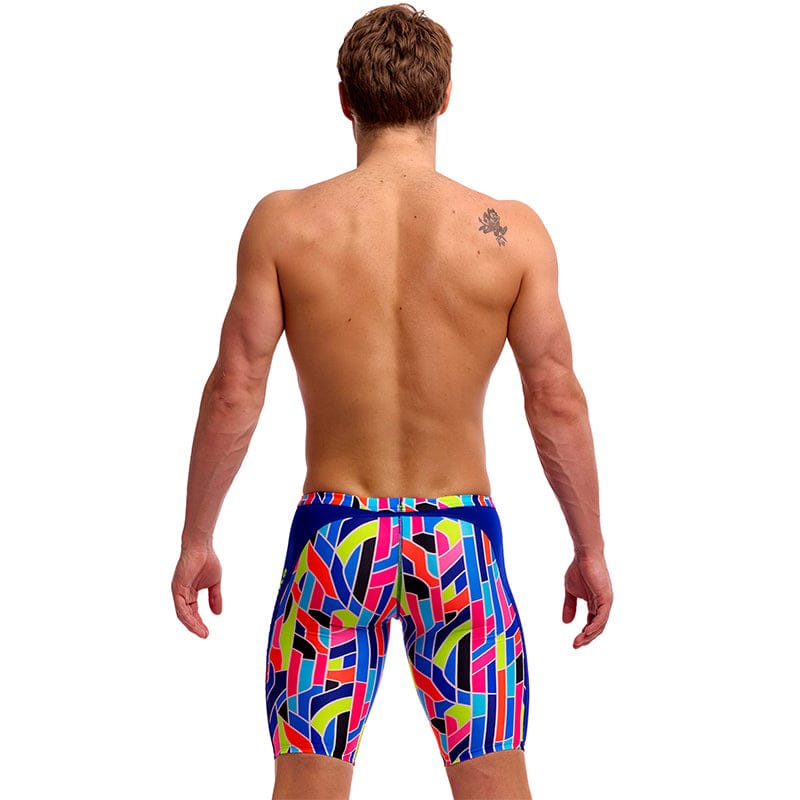 Funky Trunks - Fault Lines - Mens Eco Training Jammers