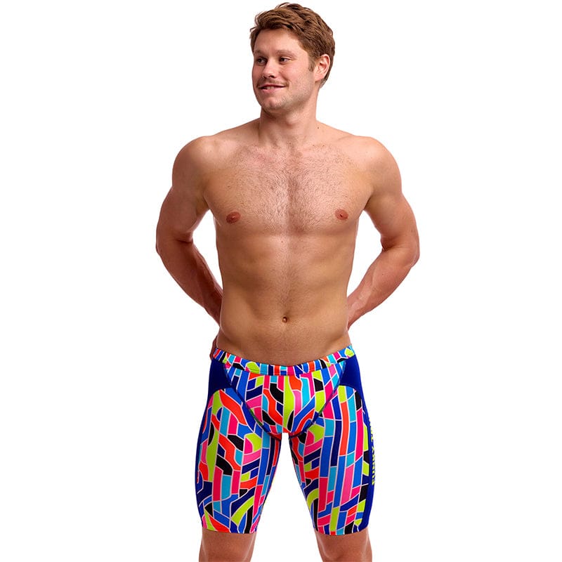 Funky Trunks - Fault Lines - Mens Eco Training Jammers