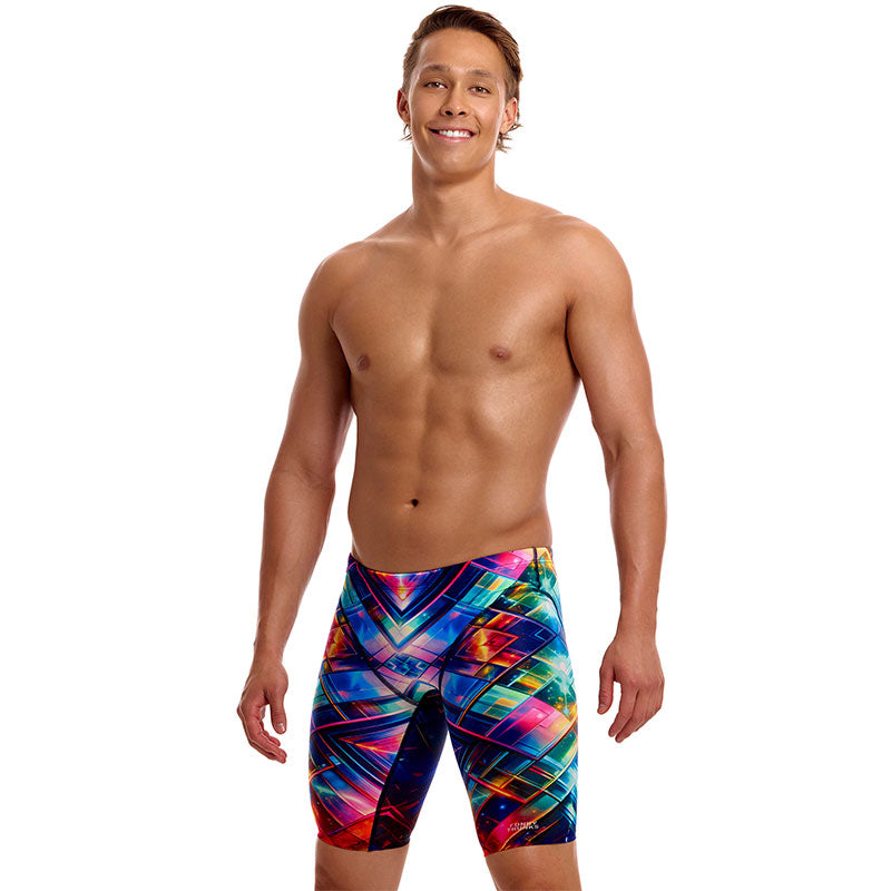 Funky Trunks - Firefly Sparkle - Mens Eco Fast Training Jammers