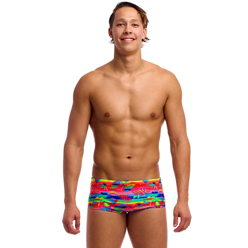 Funky Trunks - Free Foliage - Mens Eco Sidewinder Trunks