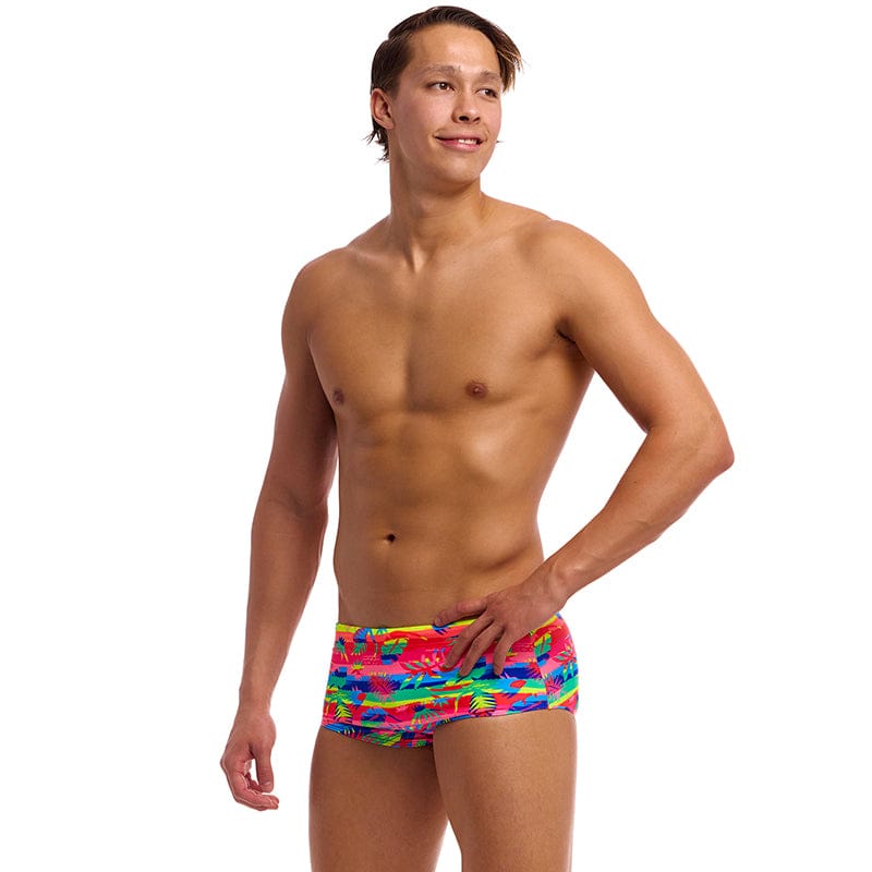 Funky Trunks - Free Foliage - Mens Eco Sidewinder Trunks