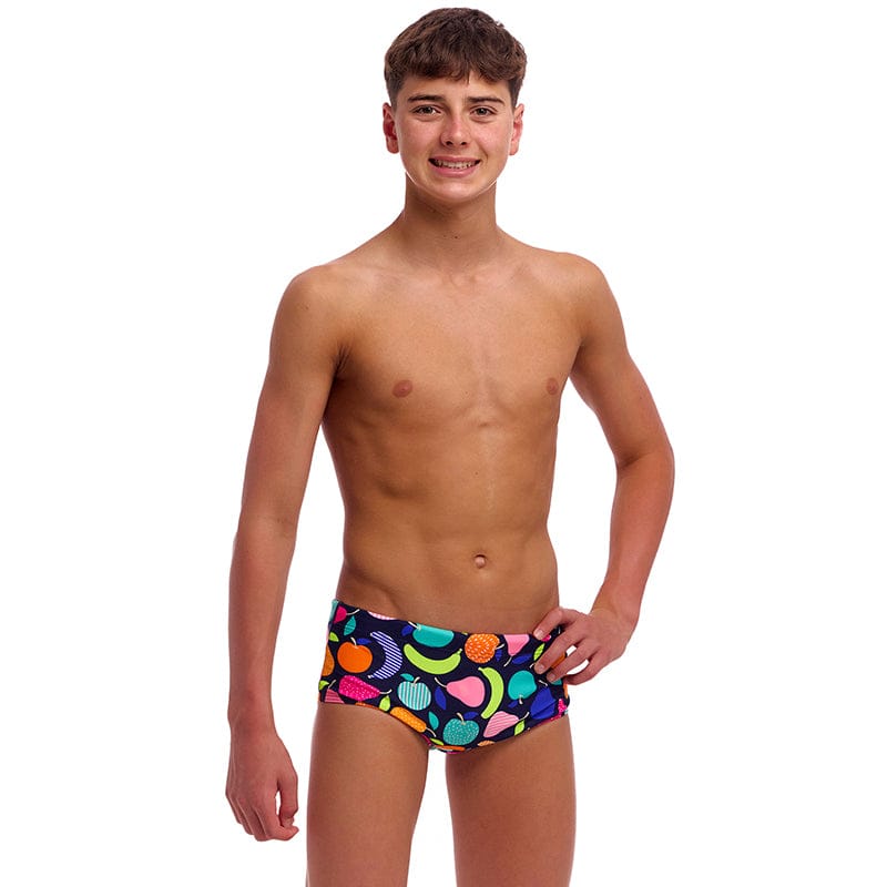 Funky Trunks - Fruit Salad - Boys Eco Sidewinder Trunks