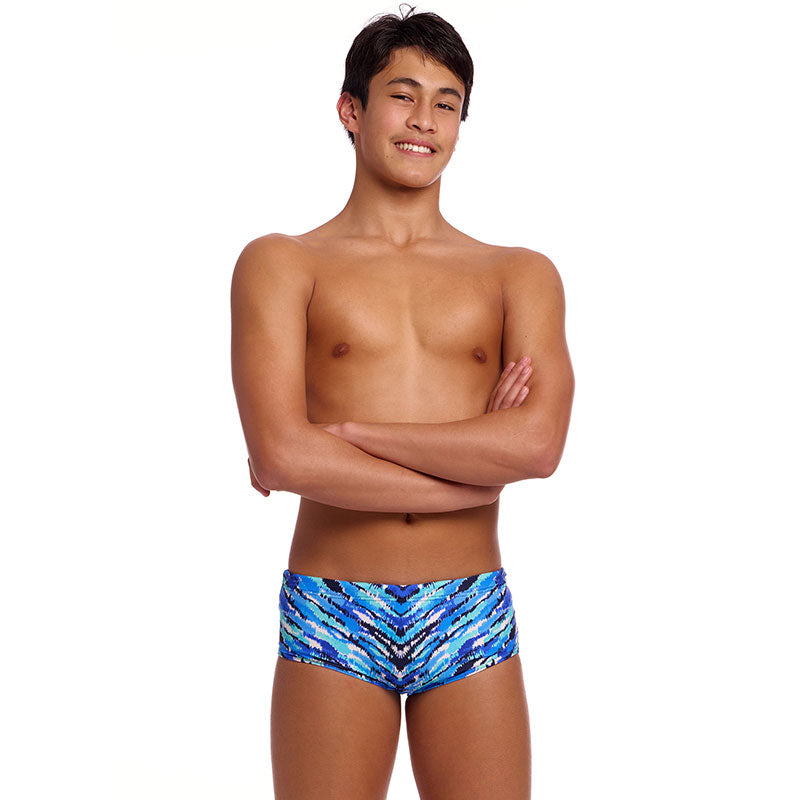 Funky Trunks - Fur Seal - Boys Eco Sidewinder Trunks