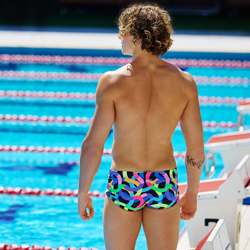 Funky Trunks - Got Worms - Mens Eco Classic Trunks