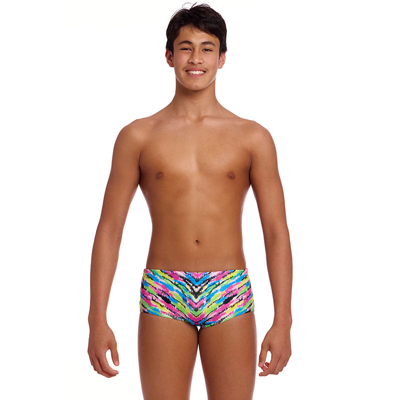 Funky Trunks - Happy Hide - Boys Eco Sidewinder Trunks