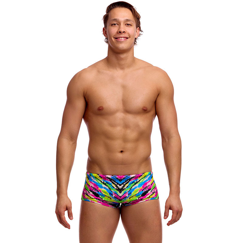 Funky Trunks - Happy Hide - Mens Eco Sidewinder Trunks