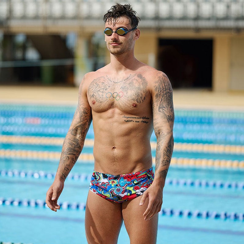 Funky Trunks - Happy Jack - Mens Sidewinder Trunks