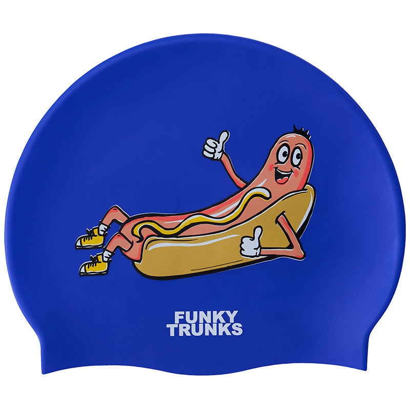 Funky Trunks - Hot Dawg - Silicone Swimming Cap