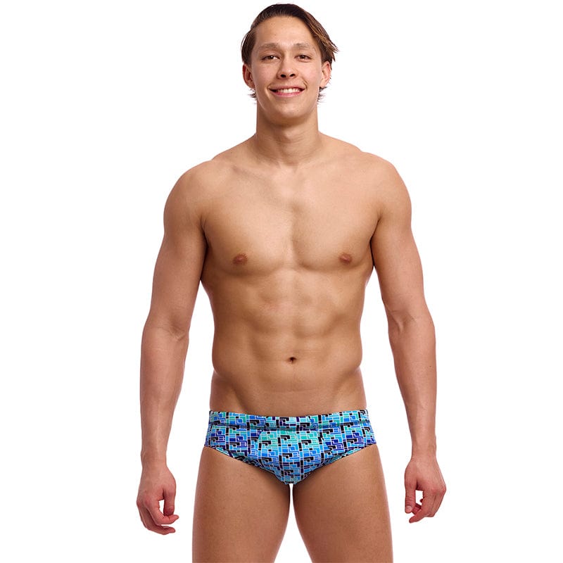Funky Trunks - Jack Stack - Mens Eco Seamed Briefs