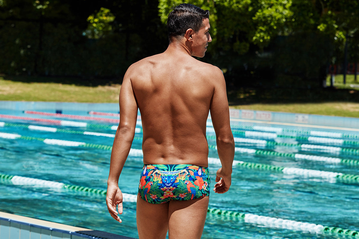 Funky Trunks - Jungle Town - Mens Sidewinder Trunks