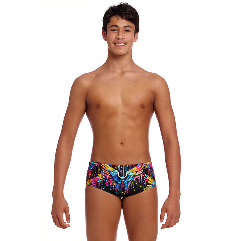 Funky Trunks - Killer Cupid - Boys Eco Sidewinder Trunks