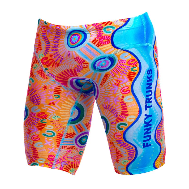 Funky Trunks - Kulin Colour - Boys Eco Fast Training Jammers