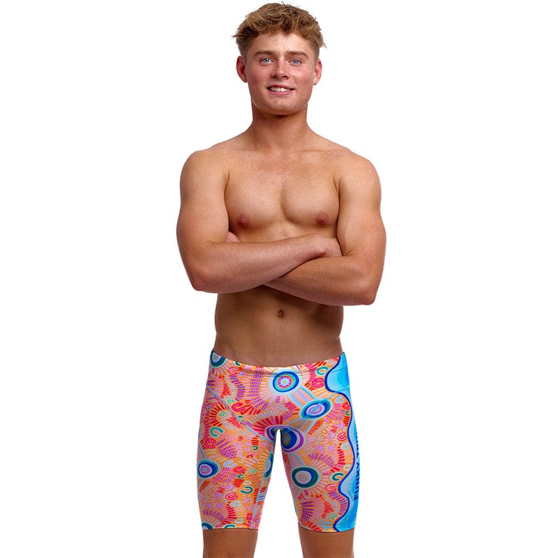 Funky Trunks - Kulin Colour - Boys Eco Fast Training Jammers