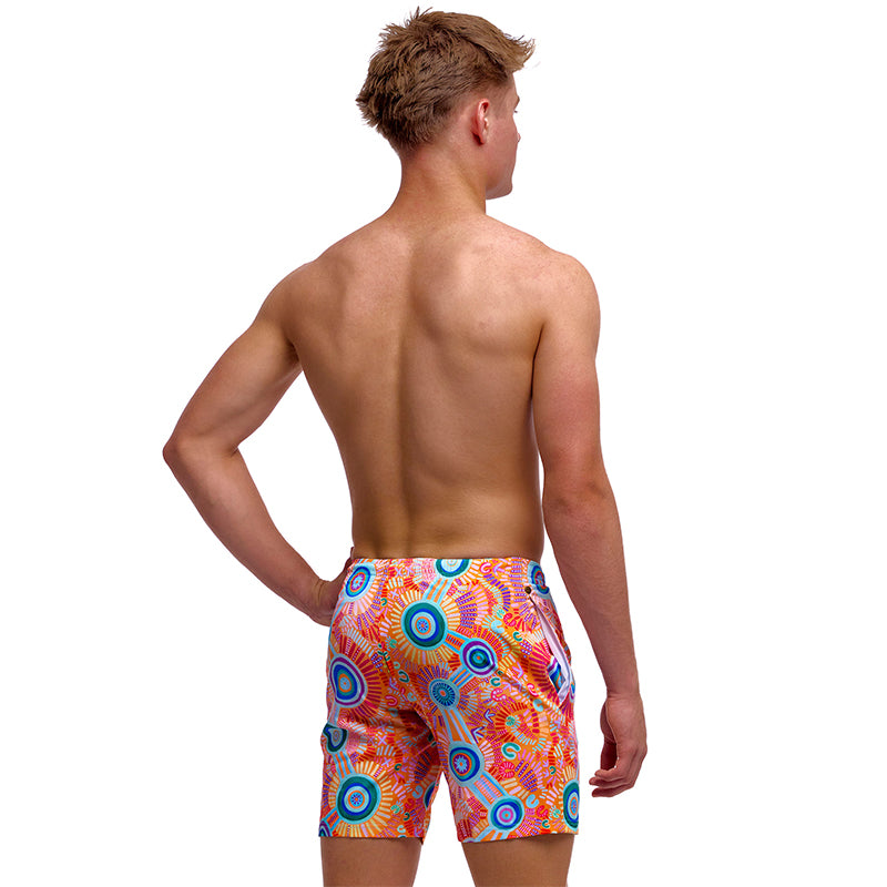 Funky Trunks - Kulin Colour - Boys Long Johnny Shorts