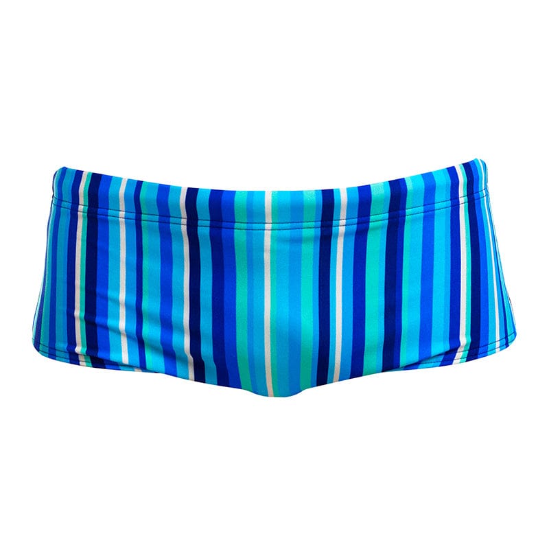 Funky Trunks - Lane Lines - Boys Eco Sidewinder Trunks