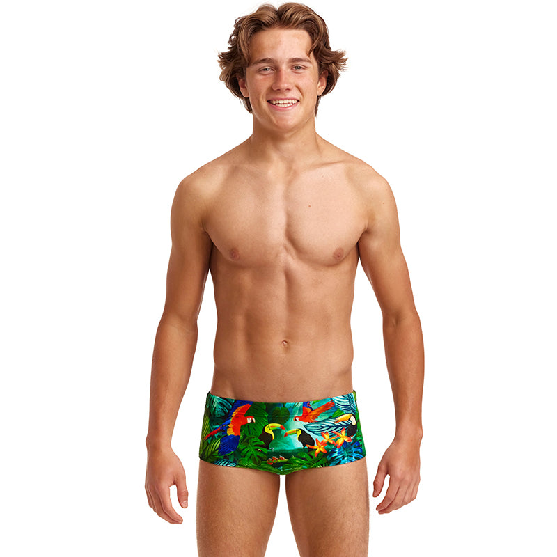 Funky Trunks - Lost Forest - Boys Sidewinder Trunks
