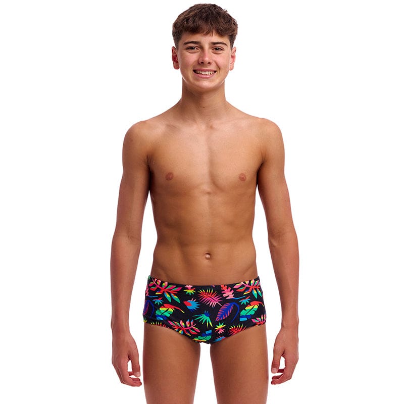 Funky Trunks - Lost Leaf - Boys Eco Sidewinder Trunks