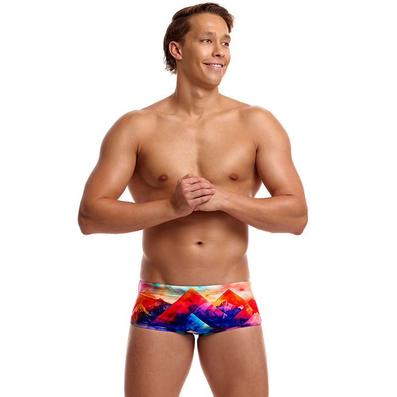 Funky Trunks - Lost Mountain - Mens Eco Sidewinder Trunks