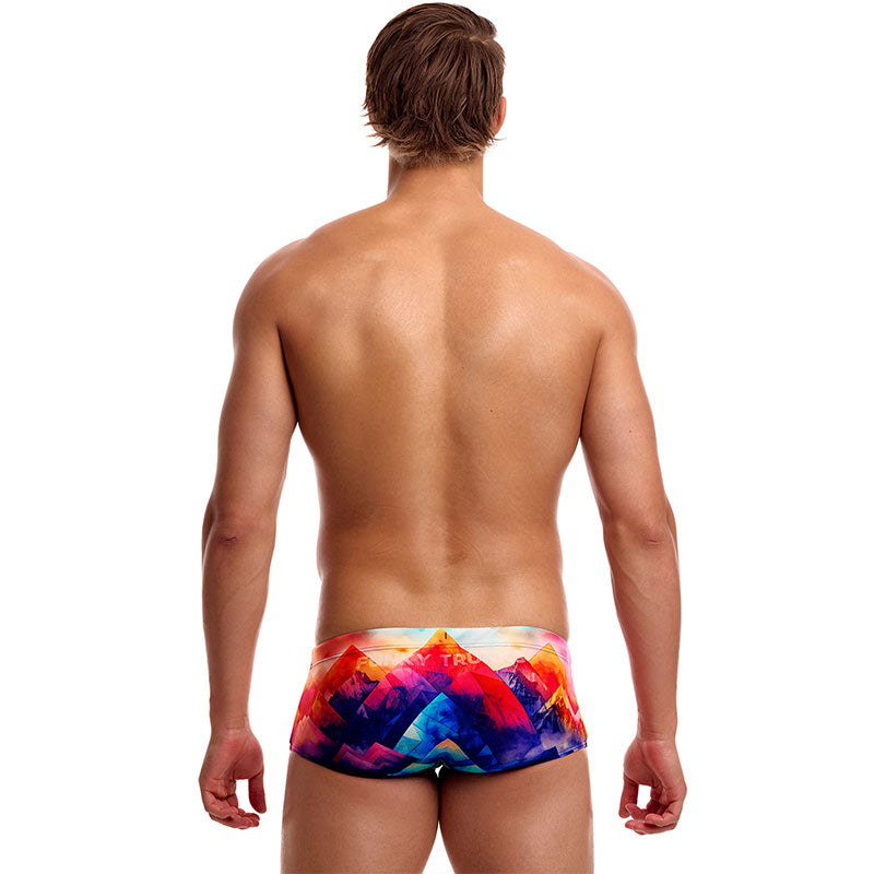 Funky Trunks - Lost Mountain - Mens Eco Sidewinder Trunks