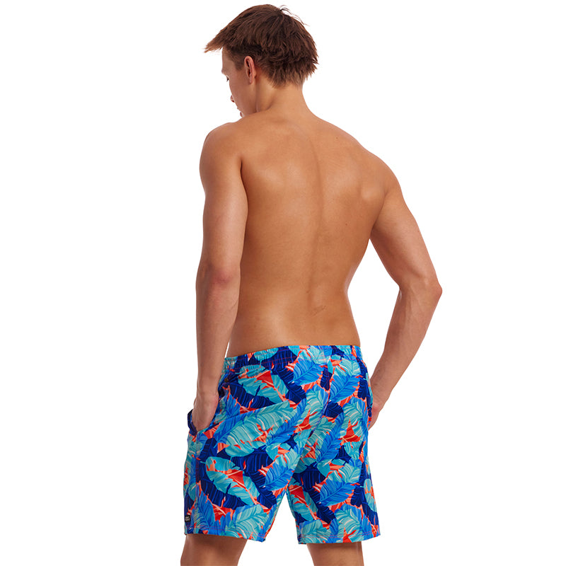 Funky Trunks - Lotsa Leaves - Mens Long Johnny Shorts