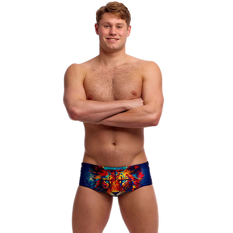 Funky Trunks - Meow Baby - Mens Eco Sidewinder Trunks