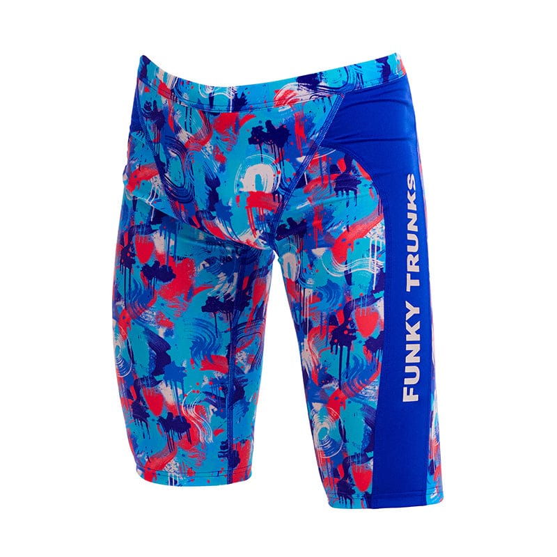 Funky Trunks - Messy Messy Messy - Boys Eco Training Jammers