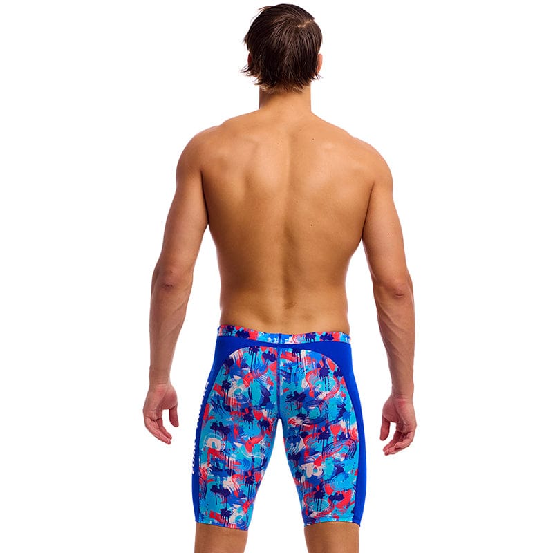 Funky Trunks - Messy Messy Messy - Mens Eco Training Jammers