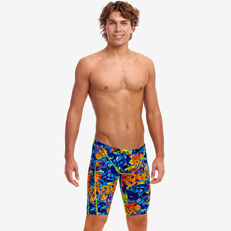 Funky Trunks - Mixed Mess - Mens Eco Training Jammers