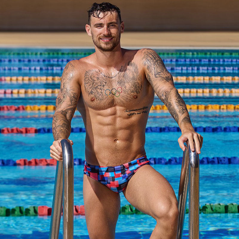 Funky Trunks - Motherboard - Mens Eco Seamed Briefs