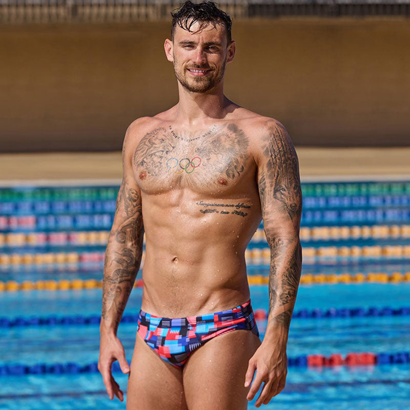 Funky Trunks - Motherboard - Mens Eco Seamed Briefs