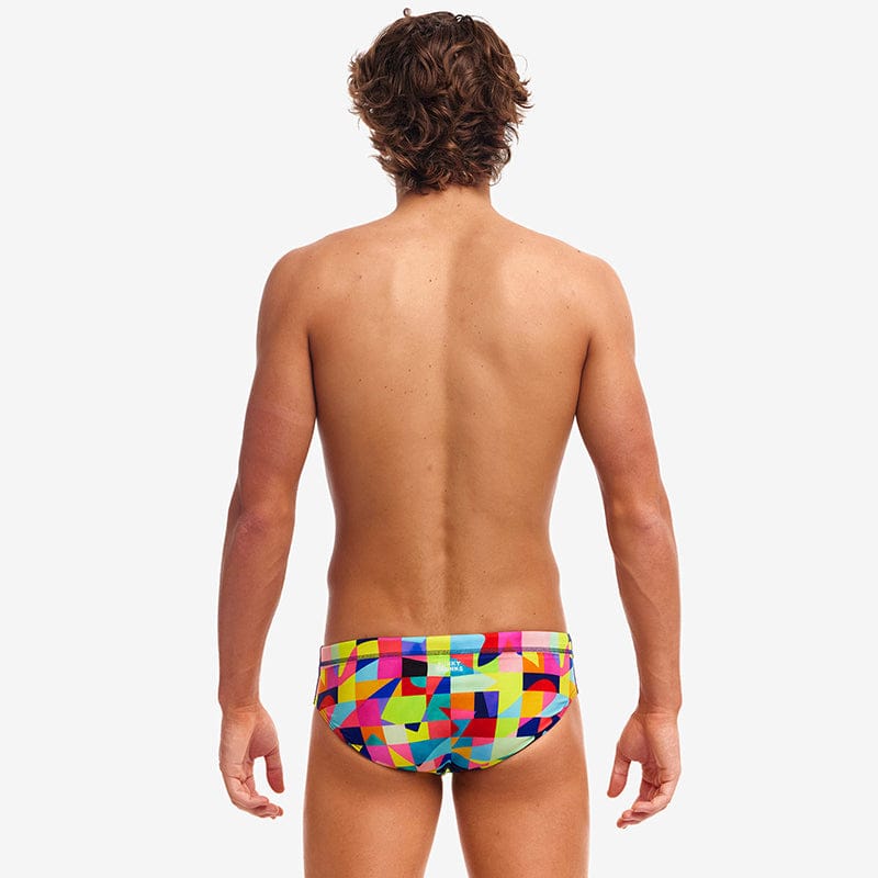 Funky Trunks - On The Grid - Mens Eco Classic Briefs