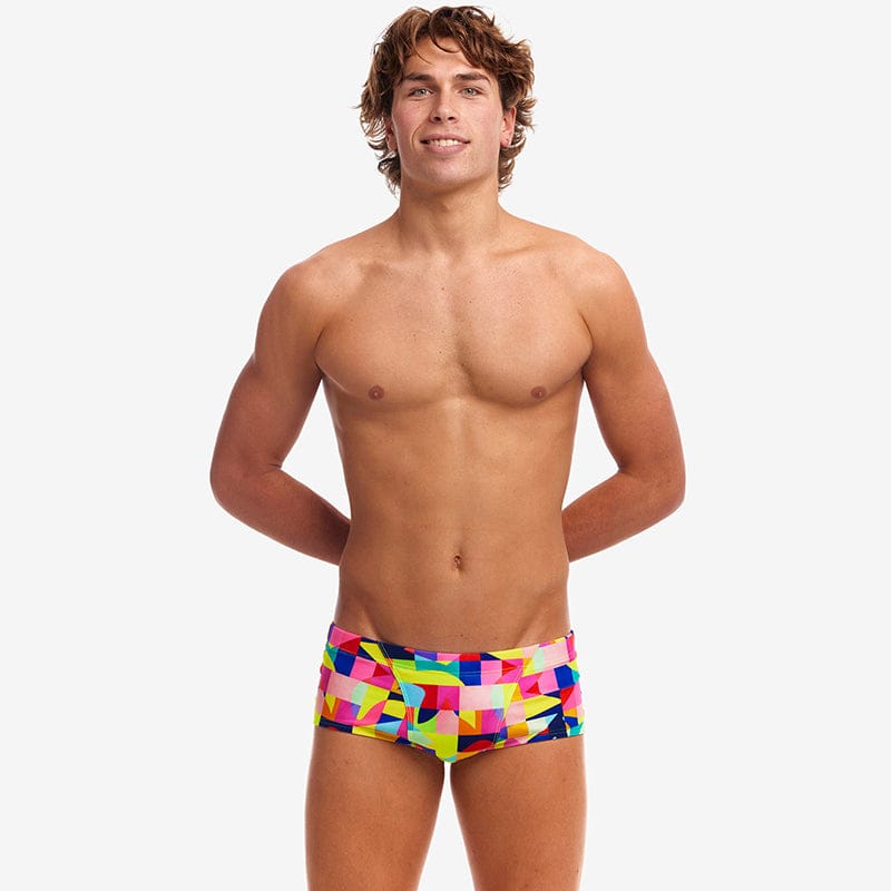 Funky Trunks - On The Grid - Mens Eco Classic Trunks