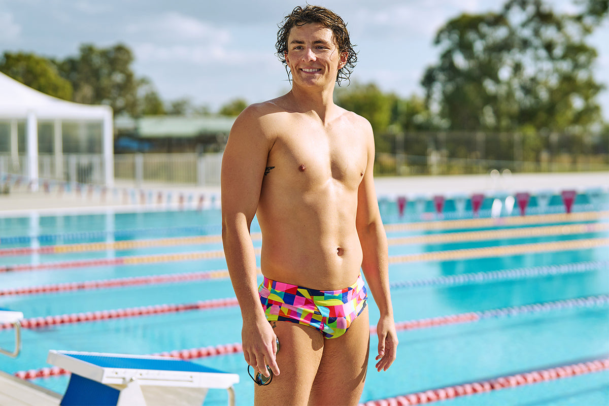 Funky Trunks - On The Grid - Mens Eco Classic Trunks