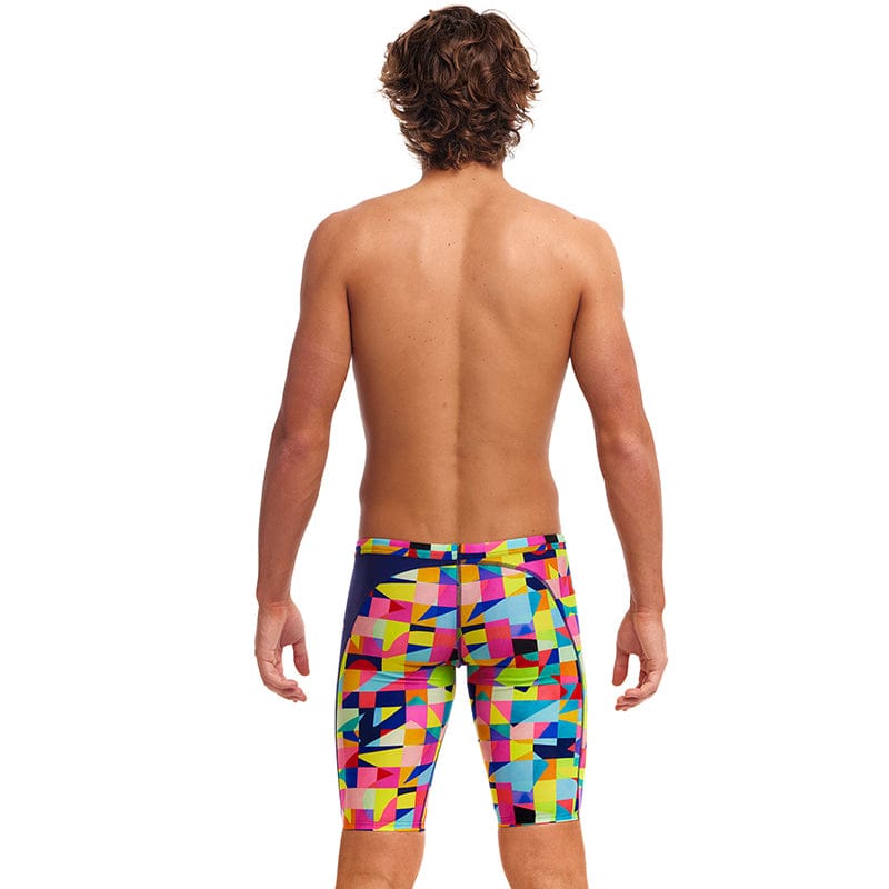 Funky Trunks - On The Grid - Mens Eco Training Jammers