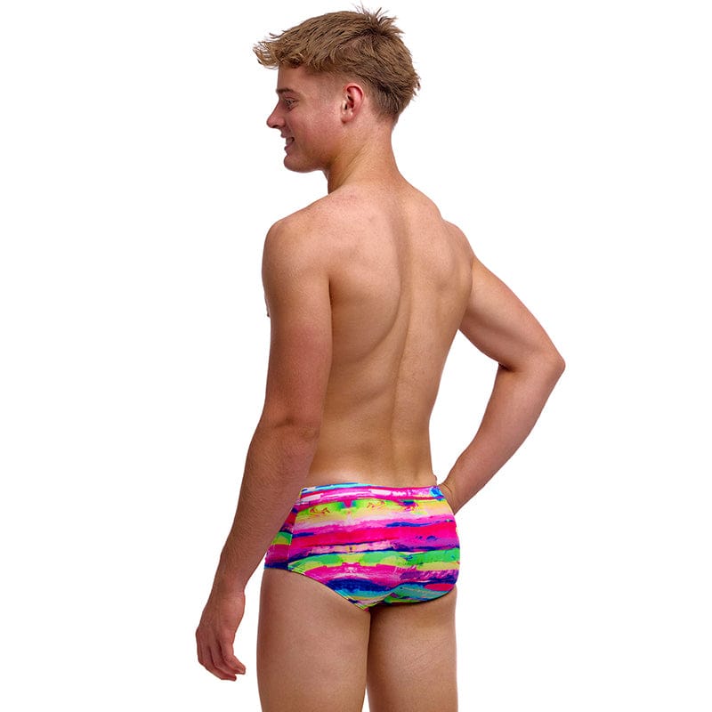 Funky Trunks - Paint Patch - Boys Eco Sidewinder Trunks